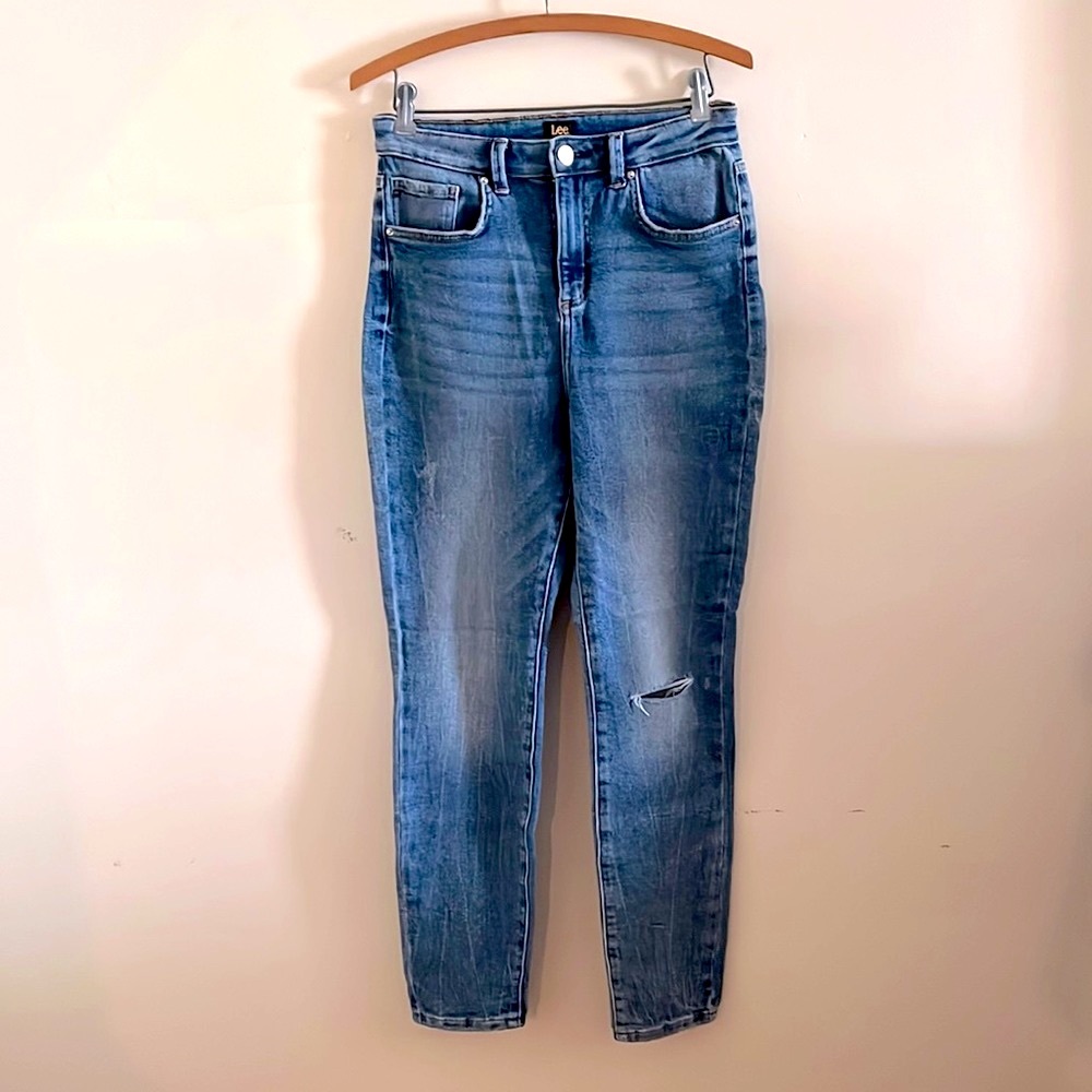 Lee High Rise Skinny Jeans